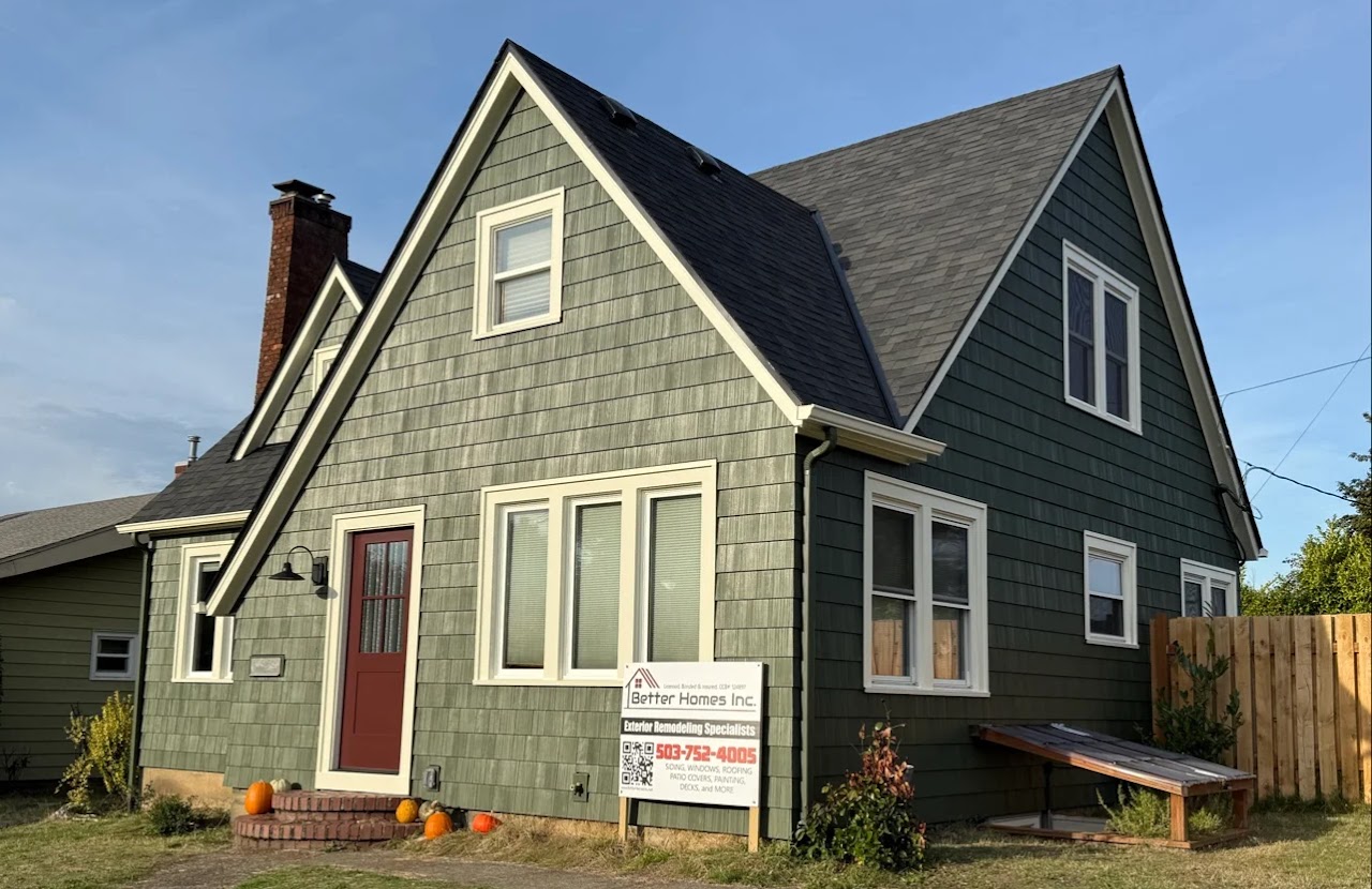 Better Homes Inc. exterior remodeling project